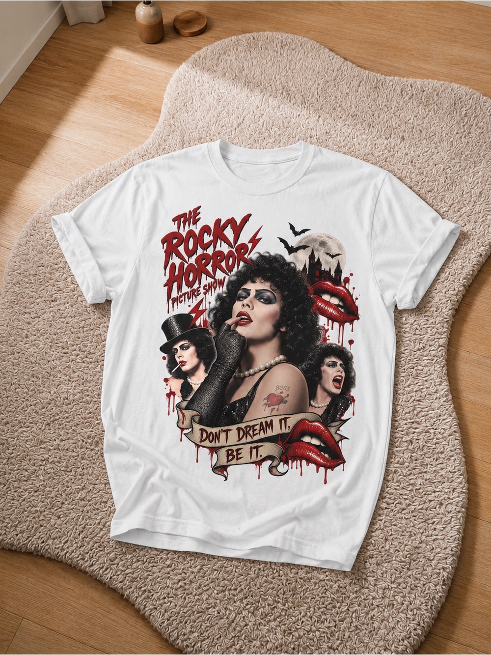 Tim Curry The Rocky Horror Picture Show Shirt, Cult Classics Graphic Tee